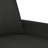  4-dijelni set sofa s jastucima crni od tkanine | shoptok.hr