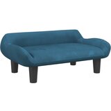 Maison Chic Otroški kavč - Otroški divan - Otroški sedež moder 70x40x24 cm žamet, (21729573) | Shoptok.si