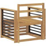  Set vanjskih sofa Čvrsto drvo akacije Bijela | shoptok.hr