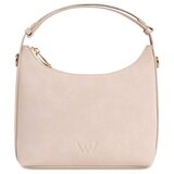 Vuch Ručna torba Nera Suede Creme, 17 x 23 cm | shoptok.hr