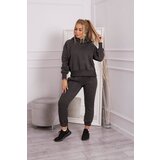 Kesi Insulated turtleneck set with graphite hood Cene