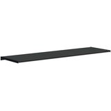  Prozorska klupčica Crno s drvenim uzorkom 120 x 40 x 4,5 cm PVC | shoptok.hr