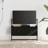 Maison Chic TV omarica - TV stojalo - Televizijska omarica stenska črna 60,5x30x51 cm inženirski les, (21698866) | Shoptok.si