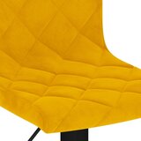  Barski stolci 2 kom boja senfa baršunasti | shoptok.hr