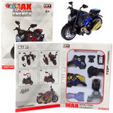  Metalni motor za sastavljanje 1:14 DIY - plavi Cene
