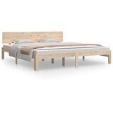  Okvir za krevet od masivnog drva 180 x 200 cm 6FT veliki bračni | shoptok.hr