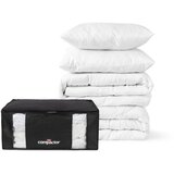 Compactor Črne vakuumske plastične škatle za shranjevanje v kompletu 3 ks 65x45x27 cm Black Edition – | Shoptok.si