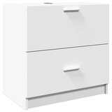 Ormarić za umivaonik bijeli 59 x 37 x 59 cm konstruirano drvo | shoptok.hr