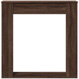  Okvir za kamin boja hrasta 100x20x100 cm od konstruiranog drva | shoptok.hr