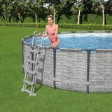 Bestway Flowclear varnostna lestev s 4 stopnicami 122 cm | Shoptok.si
