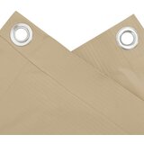 Balkonski zastor bež 90 x 300 cm od tkanine Oxford | shoptok.hr