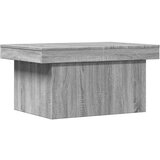 vidaXL Klubska mizica siva sonoma 80x55x40 cm inženirski les | Shoptok.si