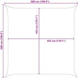  Jedro za sunce Žuta i bijela 5 x 5 m 100% poliester Oxford | shoptok.hr