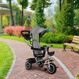 ECO TOYS Dječji tricikl 2u1 sivi | shoptok.hr