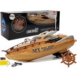 Lean_Toys Čoln Motorni čoln R/C 27Mh Daljinsko vodeno krmilo Daljinski upravljalnik Domet 40 m Cene