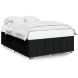  Okvir za krevet bez madraca crni 140 x 190 cm od tkanine | shoptok.hr