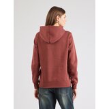 Champion Authentic Athletic Apparel Sweater majica smeđa melange / bijela | shoptok.hr