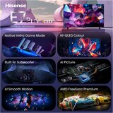 Hisense QLED TV 85E7S PRO Smart TV 4K 144 Hz - - Panteh-TV | Shoptok.si