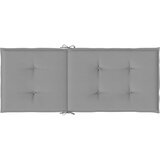  Jastuci za vrtne stolice 2 kom sivi 120 x 50 x 3 cm od tkanine | shoptok.hr