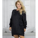 Pri Fluffy sweater knit dress round neckline FLUFFY | Shoptok.si