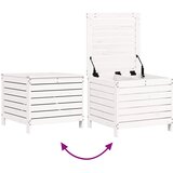  7-dijelni set vrtnih sofa bijeli od masivne borovine | shoptok.hr