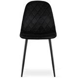  Set 2 ASTI stolice od crnog baršuna | shoptok.hr