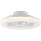 Brilliant LED prigušiva stropno svetlo sa ventilatorom MONTERO LED/20W/230V bela+daljinski upravljač | Eponuda.com