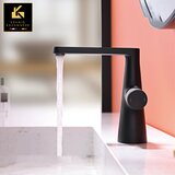 Kranig Kraanwerk pipa za umivalnik in fontano | veliki a | minimalizem | zlato črno bela kromirana kovina iz nerjavečega jekla, (21731945) | Shoptok.si