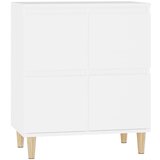 Maison Chic Komoda - Predalnik bela 60x35x70 cm inženirski les, (21716148) Cene