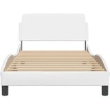  Okvir za krevet Dover bijeli 100x200 cm od umjetne kože | shoptok.hr