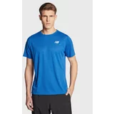 New Balance Športna majica Impact Run MT21262 Modra Athletic Fit