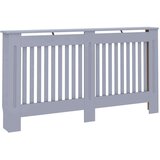 vidaXL pokrivač radijatora 2 pcs siva 152 x 19 x 81.5 cm | shoptok.hr