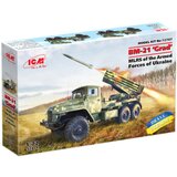ICM model Kit Military - BM-21 'Grad' MLRS Of The Armed Forces Of Ukraine 1:72 ( 060915 ) Cene