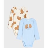 Sinsay Pamučni body s printom kapibara 2 pack | shoptok.hr