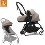 Stokke yoyo³ dječja kolica 2v1 newborn pack 0+ taupe (black frame) | shoptok.hr