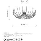 Opviq Luster Karsortel-N-639-1, 56x56x16cm, IP20, zlatna | Eponuda.ba