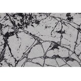 Chilai črno-bela kopalniška preproga marble circle, ø 100 cm | Shoptok.si