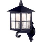 Elstead Lighting Elstead Winchester Zunanja stenska svetilka z 1 lučjo, črna, IP44, E27, (22100119) | Shoptok.si