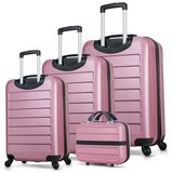 Zoozie Bags Set kofera 8442, 4 dijela, Rose Gold | Eponuda.ba
