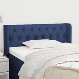  Uzglavlje s ušima plavo 103x16x78/88 cm od tkanine | shoptok.hr