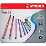 Stabilo fiber pen pen 68, kovinsko ohišje 10, (21656285) | Shoptok.si