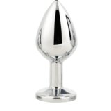 DREAMTOYS analni čep gleaming love silver medium | Shoptok.si