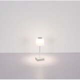 Globo 28061W - LED stona lampa XAYDEN, prigušiva, punjiva i dodirna, LED/2W/5V 800 mAh, bela | Eponuda.com