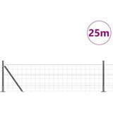 Euro Ograđivanje s Betonskom Bazom 25 x 0,6 m Siva Mreža | shoptok.hr
