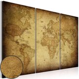  Slika - Old map: triptych 120x80 Cijene