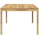  Stol za večeru u vrtu Bijela 110 x 108,5 x 75 cm Slike
