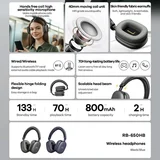 Bluetooth slušalice RB-650HB crna