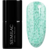 Semilac UV Hybrid Crushed_ICE gel lak za nohte z uporabo UV/LED lučke odtenek 495 Mint Glacier 7 ml | Shoptok.si