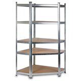 Janshop Humberg kutna samostojeća polica 180x90x40cm HR-817 Cijene