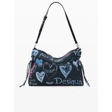 Desigual Torba za čez ramo marine / nebeško modra / roza | Shoptok.si